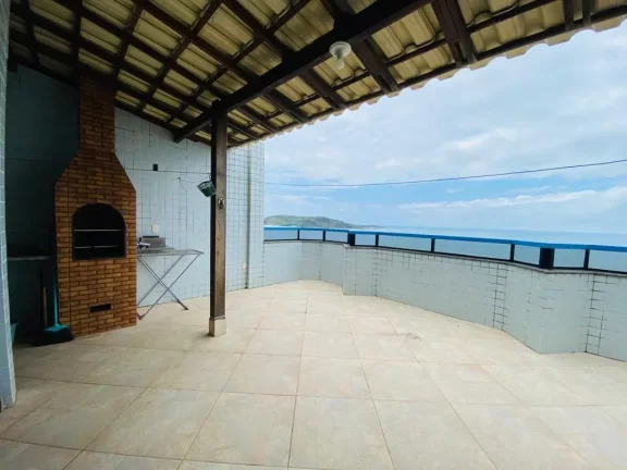 Imagem Cobertura Linear, 04 Quartos, 02 Suites, Frente para o Mar, 03 Vagas de Garagem, Praia do Morro, Guarapari - ES