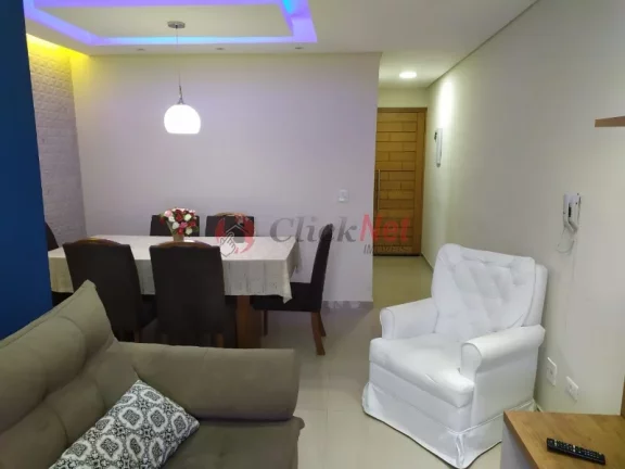 Imagem Lindo apartamento à venda localizado no Jardim do Estádio, Santo André, com 2 dormitórios, 1 vaga, 56m².