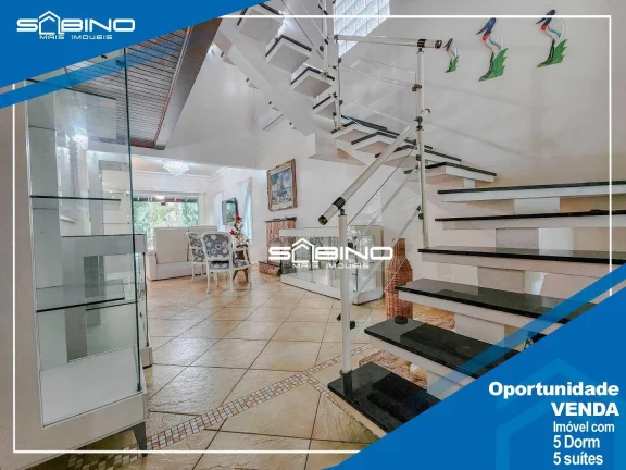 Imagem Casa à Venda, com 5 dormitórios sendo 5 suítes, 4 vagas 271m² - Riviera de São Lourenço SP