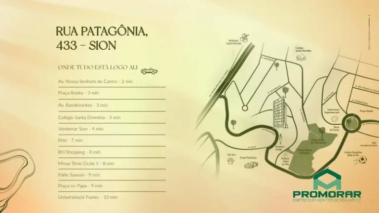 Imagem Apartamento em Alto Padrão, 3 quartos, suíte, 2 vagas, à venda no Sion