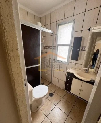 Imagem Apartamento com 47m² de área útil, 2 dormitórios, 1 banheiro, cozinha integrada à área de serv...