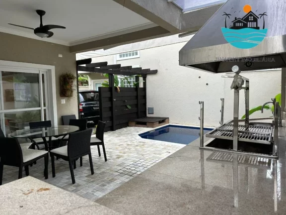Imagem Anual Aluguel Juquehy, Venda, Alug Temporada - Condomínio pé na areia, com 4 suítes, Piscina priv. Churras. , máx. 12 pessoas | Juquehy Imobiliária