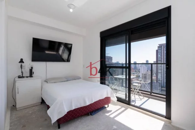 Imagem Apartamento com 1 dormitório à venda, 30 m² por R$ 455.000,00 - Brooklin - São Paulo/SP