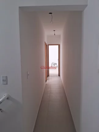 Imagem Bela casa sobreposta duplex recém-construída em Santos no bairro da Aparecida com 3 dormitórios, uma suíte e piscina a venda por R$ 1.175.000,00.