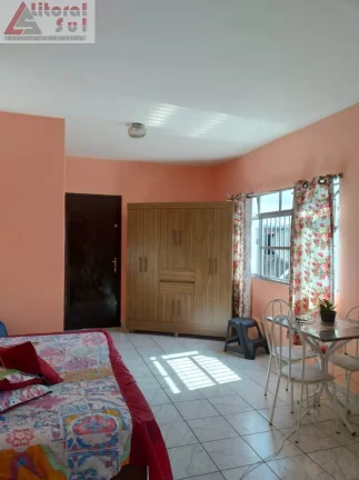 Imagem Apartamento à venda em Praia Grande-SP, bairro Ocian: 1 quarto, 1 sala, 1 banheiro, 32,00m² de área.