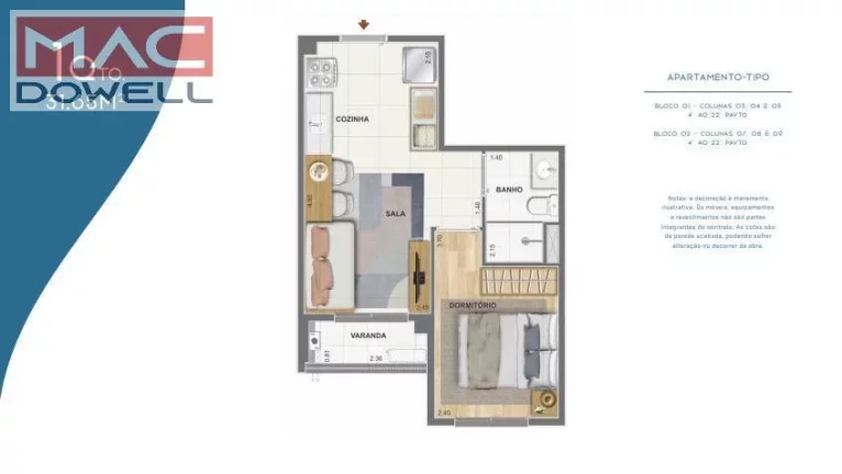 Imagem The Pier Niterói - Apartamento 1, 2 e 3 quartos - Niterói /RJ