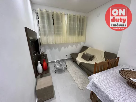 Imagem Apartamento com 2 qaurtos à venda, 60 m² por R$ 299.000 - Centro - São Vicente/SP