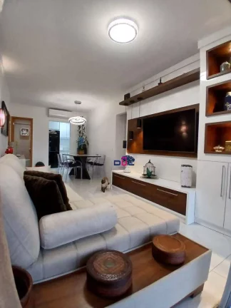 Imagem Apartamento de 2 suítes com vista panorâmica para o mar, com 2 suítes e 2 vagas no Gonzaga