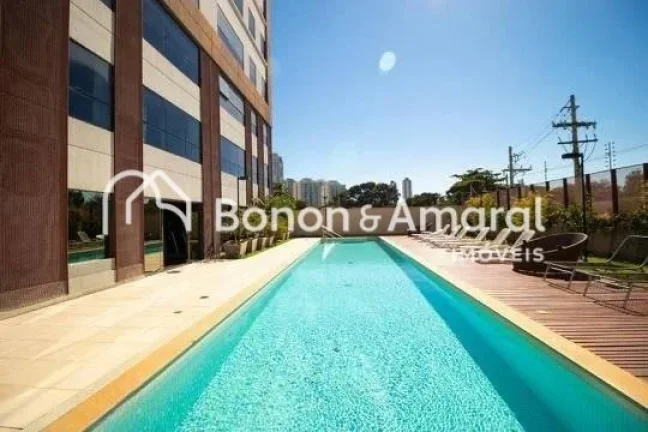 Imagem Apartamento mobiliado à venda no MaxHaus Cambuí I I, localizado na Rua Liraucio Gomes, 230, em uma...