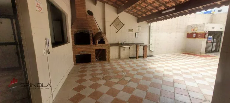 Imagem Apartamento com 1 dormitório à venda, 45 m² por R$ 295.000,00 - Tupi - Praia Grande/SP