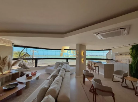 Imagem BELÍSSIMO APARTAMENTO DE 04 SUÍTES, FRENTE MAR, À VENDA PORTEIRA FECHADA NA PRAIA DO MORRO, EM GUARAPARI/ES!