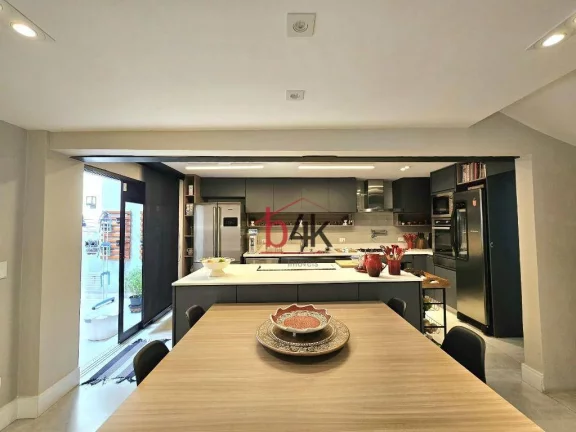 Imagem Casa mobiliada à venda com 408 m², 3 dormitórios suítes e 3 vagas R$ 5.832.000 - Brooklin