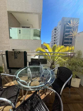 Imagem Apartamento Alto Padrão, 03 Quartos, 01 Suite, 03 Banheiros, Area de lazer Completa, 02 Vagas de Garagem, Beira Mar, Praia do Morro, Guarapari - ES