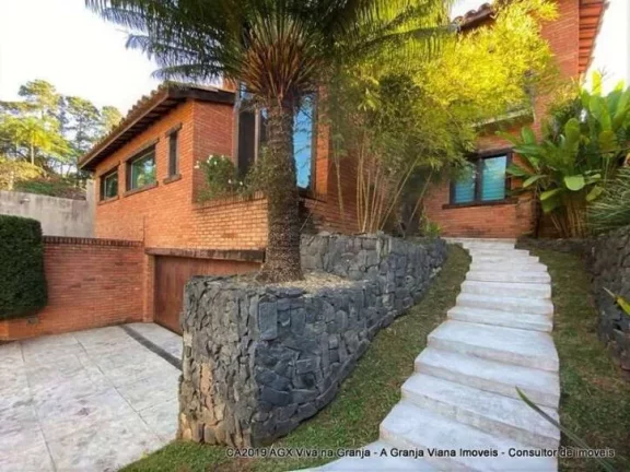 Imagem Rústica e linda, 2 lareiras, piscina, gourmet! 3 dorms / 1suíte)