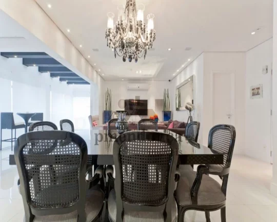 Imagem Cobertura Duplex, 4 suites, 5 vagas, piscina privativa
