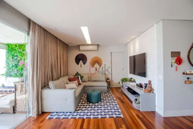 Imagem Apartamento de 134m² com 3 Suítes e Varanda Gourmet no Somma Brooklin