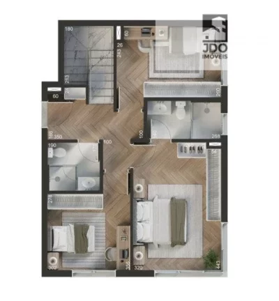 Imagem Apartamento Duplex a Venda no bairro Ahú - Curitiba, PR