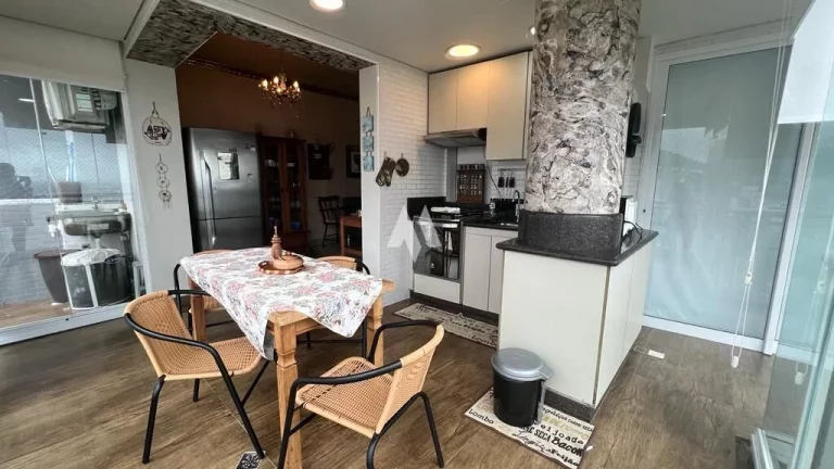 Imagem Apartamento 2 dormitórios mobiliado com vista para o mar na Pompéia – Santos/SP
