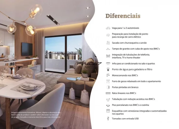 Imagem Apartamento com 3 Dormitorio(s) localizado(a) no bairro Cabral em Curitiba / PARANA Ref.:7