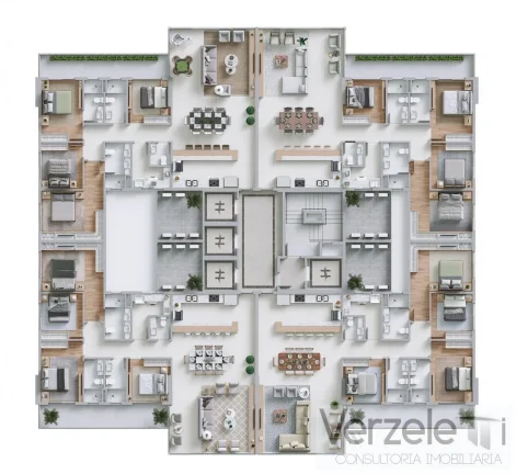 Imagem Apartamento 4 ou + dormitórios para Venda em Balneário Camboriú / SC no bairro Centro