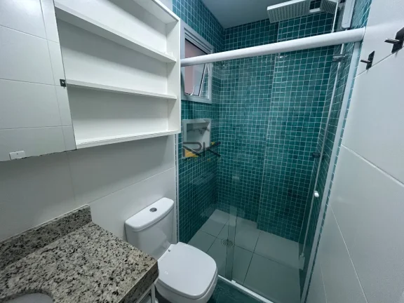 Imagem APARTAMENTO PRAIA GRANDE com 2 dormitórios sendo 1 suíte,1 vaga de garagem,varanda gourmet com churrasqueira,sala 2 ambientes