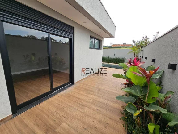 Imagem Casa moderna com 3 dormitórios à venda, 198 m² por R$ 2.090.000 - Condomínio Villa Sapezal - Indaiatuba/SP