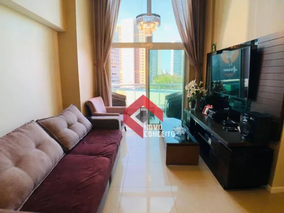 Imagem Apartamento à venda, 104 m² por R$ 750.000,00 - Guararapes - Fortaleza/CE