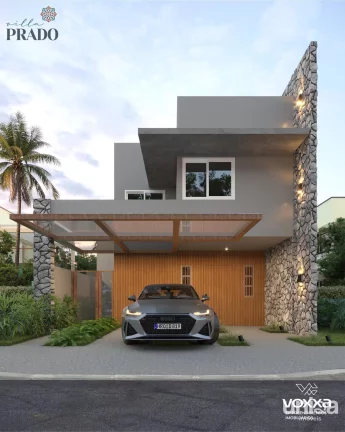 Casa 03 dormitórios com 02 vagas de Garagem para venda no Condomínio Fechado Vil