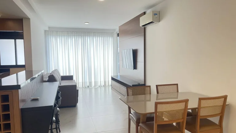 Imagem Locação Anual em Jurerê Internacional Apartamento Mobiliado 3 Suítes