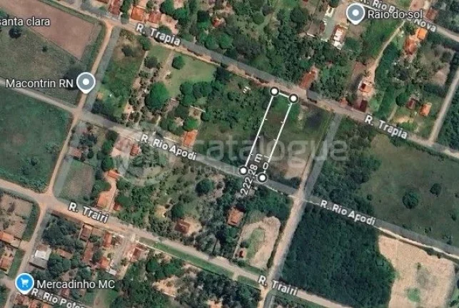 Terreno disponível em São José de Mipibu - 1600 metros - Proximo da lagoa do bonfim