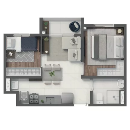 Imagem APARTAMENTO RESIDENCIAL em São Paulo - SP, Vila Prudente