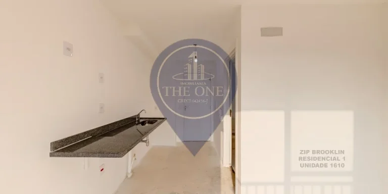 Imagem Apartamento à venda em São Paulo - Vila Cordeiro com 1 quarto, 1 suíte e 2 banheiros!