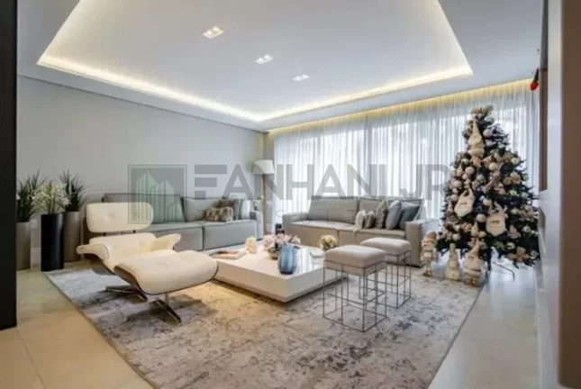 Imagem Luxuosa mansão de 4 quartos e 4 suítes no Jardim Europa, São Paulo-SP: 5 salas, 6 banheiros, 4 vagas, 415m². Venha conhecer!