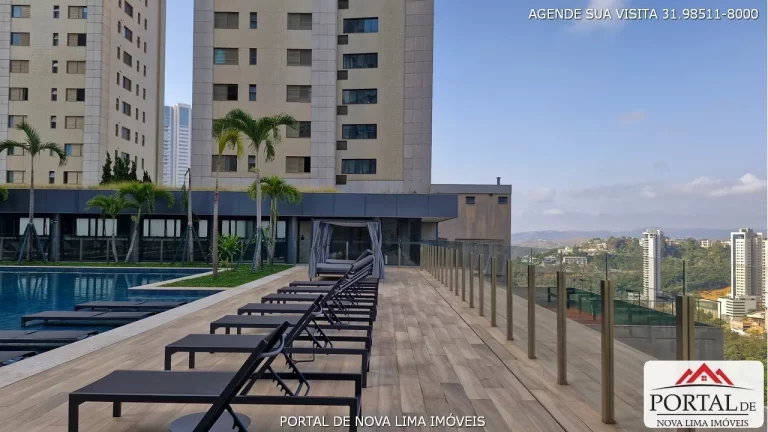 Imagem Apartamento 4 quartos novo a venda no Vila da Serra 232 m² e com área de lazer