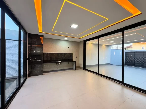 Imagem Casa 4 Suites No Moinho Dos Ventos Sozinha No Lote Com Lazer Completo
