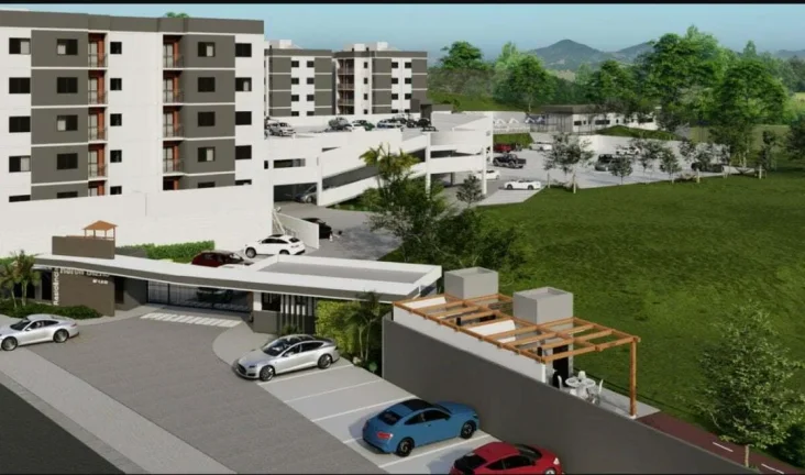 Imagem Apartamento com três quartos, três banheiros, duas vagas de garagem e lazer completo.