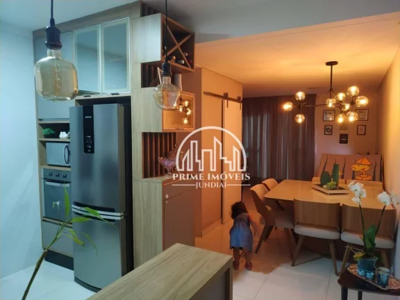 Imagem Casa com 3 dormitórios à venda, 101 m² por R$ 945.000,00 - Residencial Thina - Jundiaí/SP