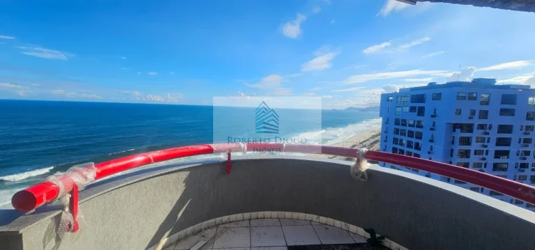 Imagem Imperdível: Cobertura à venda na Barra da Tijuca, Rio de Janeiro - 1 quarto, 1 sala, 2 banheiros, 2 vagas, 103m²