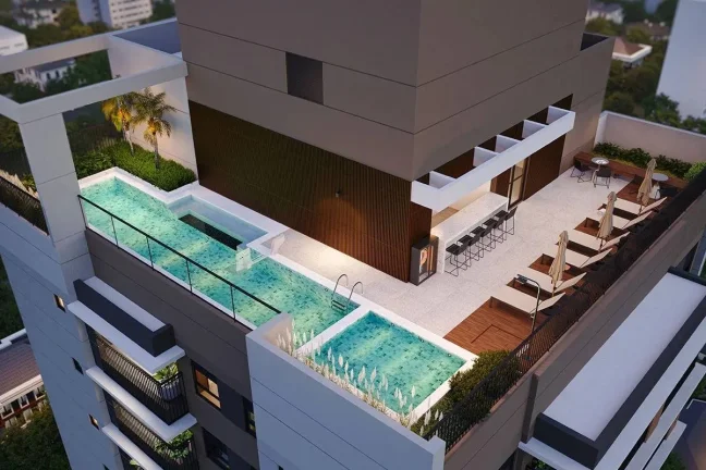 Imagem Apartamento em construção Paraíso - 44M², 2 Dorms.