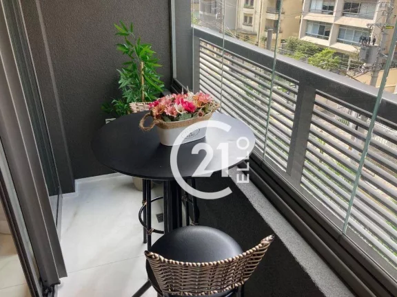 Imagem Studio para alugar, 31 m² por R$ 6.260,00/mês - Itaim Bibi - São Paulo/SP
