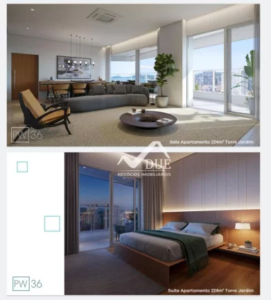 Imagem Apartamento com 4 dormitórios à venda, 315 m² por R$ 3.900.000,00 - Pompéia - Santos/SP