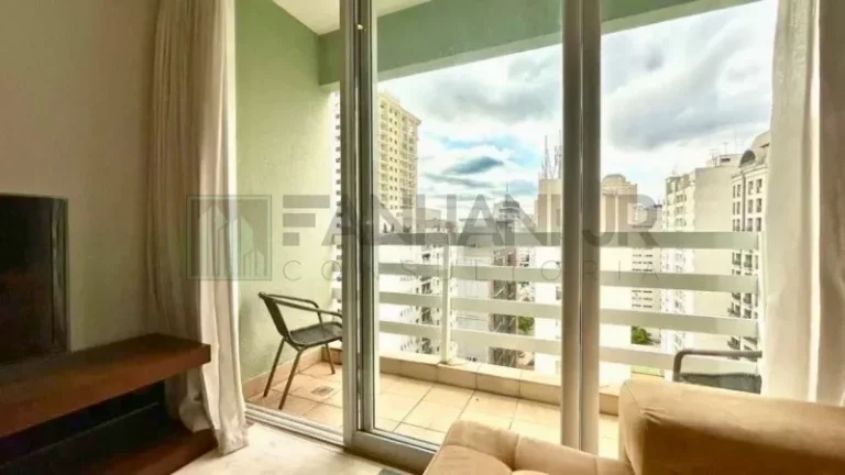 Imagem Apartamento mobiliado para Locação no Jardim Paulista, São Paulo-SP: 2 Quartos, 2 Suítes, 2 Salas, 3 Banheiros, 2 Vagas de Garagem, 120 m².