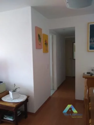 Imagem Lindo apartamento com 2 dormitórios, sendo 1 suite 1 vaga com salão de jogos, churrasqueira, salão de festa com localização privilegiada.