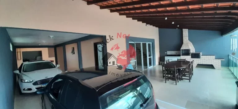Imagem Sobrado Novo 200M2 Da praia .Estudo permuta por menor valor ,5 dorms c 2 suites , varanda e piscina ,10 vagas bairro Santa Terezinha, Itanhaem