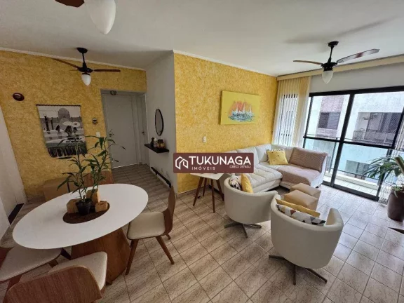 Imagem Apartamento Condomínio Edifício Navegante ll com 2 dormitórios à venda, 134 m² por R$ 500.000 - Jardim Las Palmas - Guarujá/SP