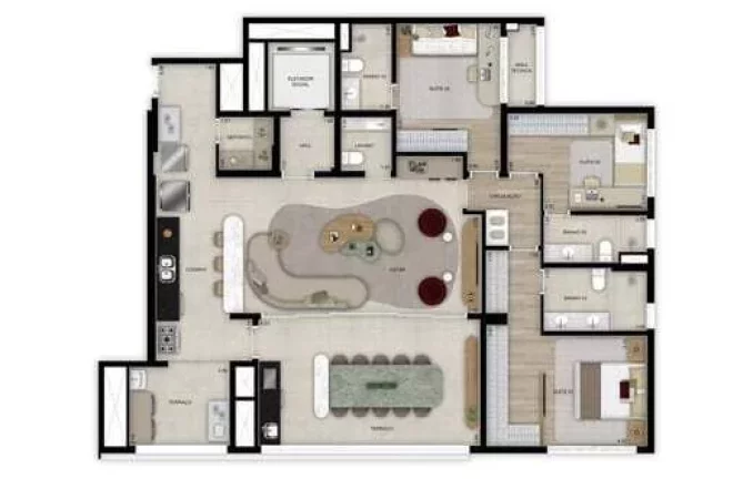 Imagem Grand High Residences Alto da Boa Vista
