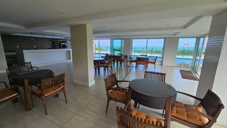 Imagem Apartamento de Porteira fechada á beira mar com varanda/sacada em Formosa/Cabedelo- AP2518