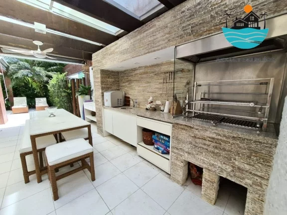 Imagem Casa a Venda em Juquehy Frente ao Mar, Aluguel Mas 12 pessoas, com 5 Suítes, vista ao mar, 350m² de área construída | Juquehy Imobiliária