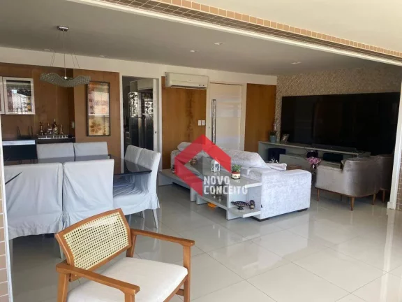 Imagem Apartamento com 4 dormitórios à venda, 189 m² por R$ 1.850.000 - Guararapes - Fortaleza/CE