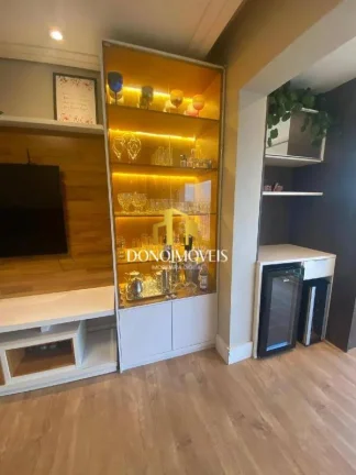 Imagem Apartamento decorado com 104m², 3 dormitórios (2 suítes), 2 vagas, móveis planejados inclusos! E...